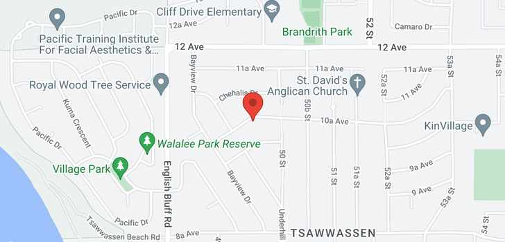 map of 4968 10A AVENUE